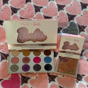 Pur x Barbie Endless Possibilities Eyeshadow & Dream Glow Highlighter Palettes